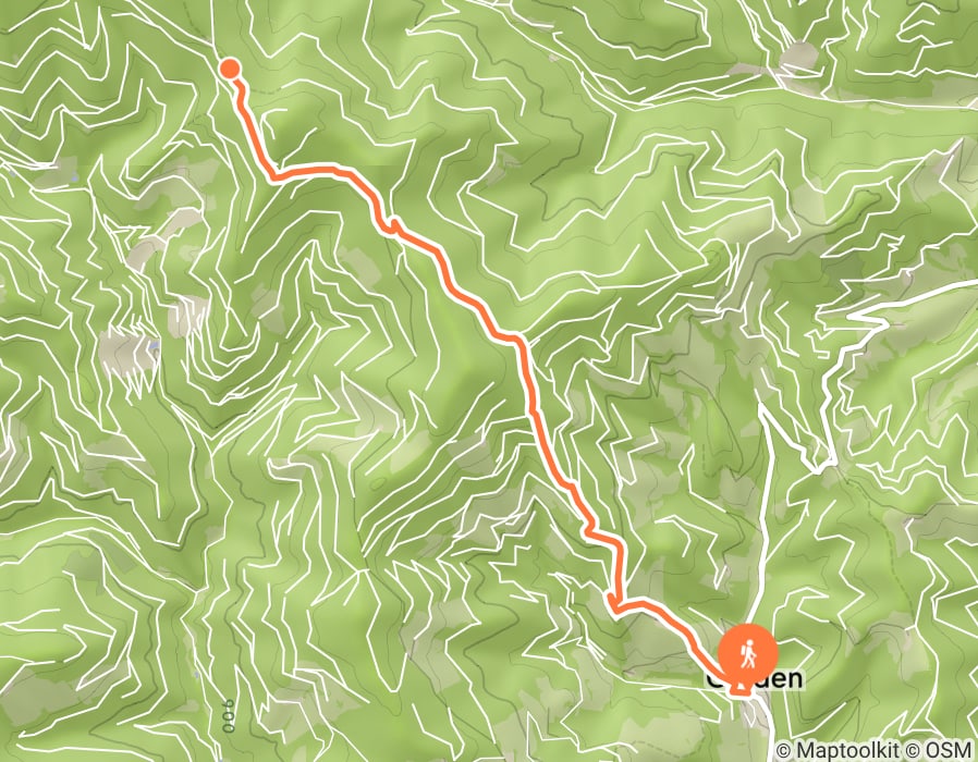 Karte der Tour