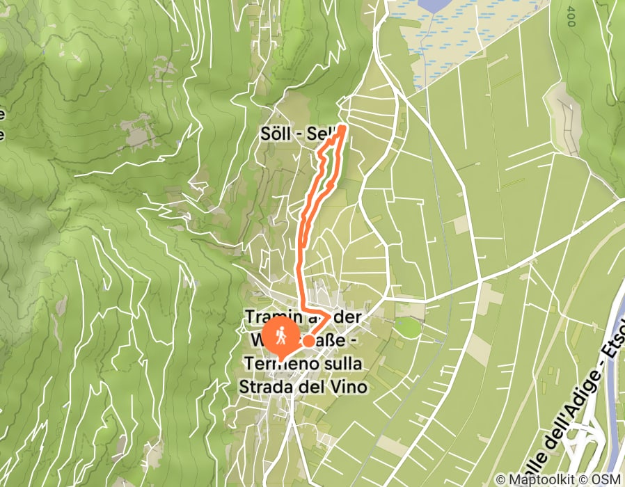 Karte der Tour