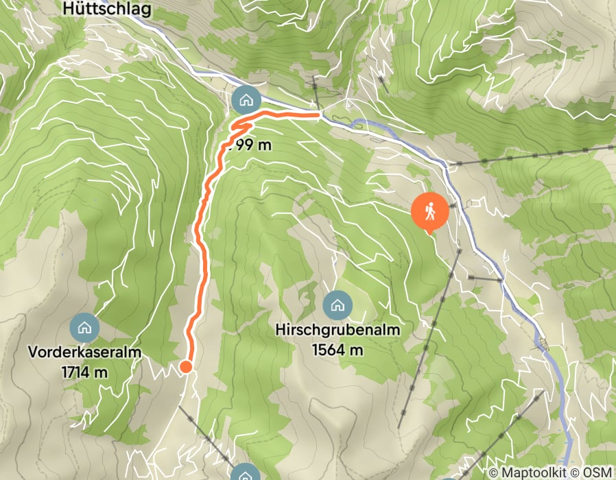 Karte der Tour