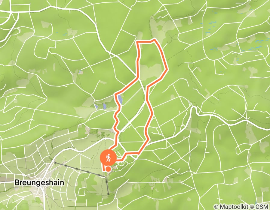 Karte der Tour