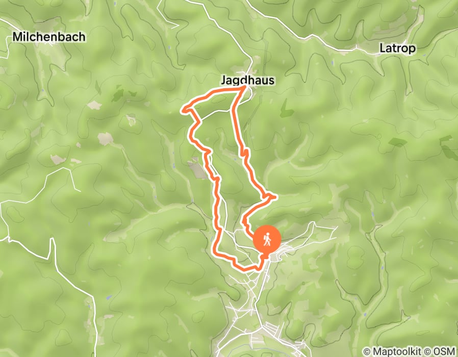 Karte der Tour