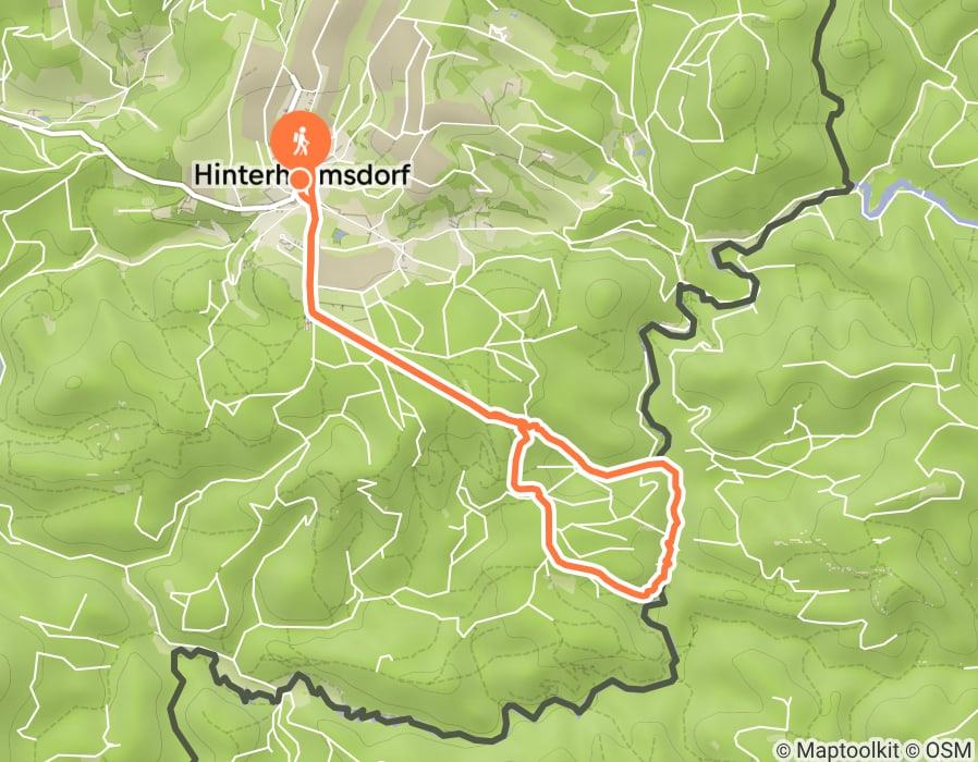 Karte der Tour