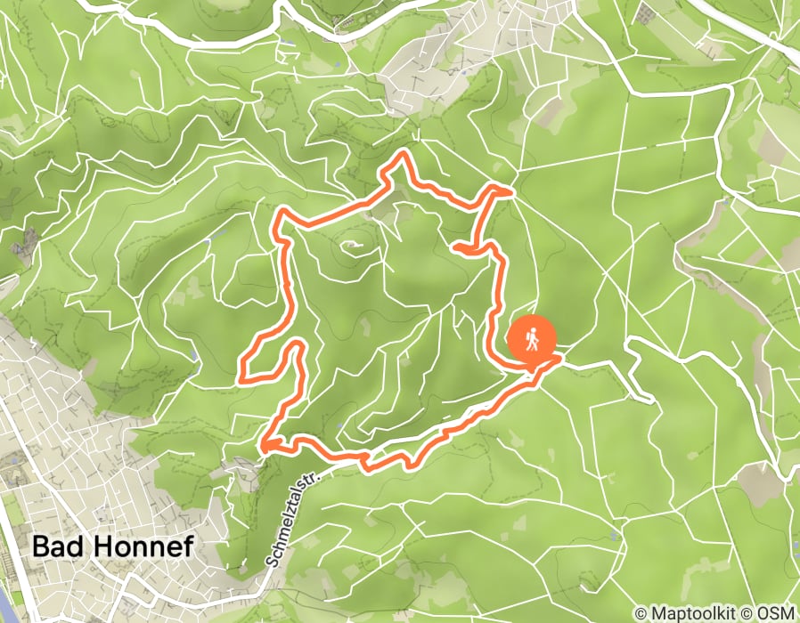 Karte der Tour