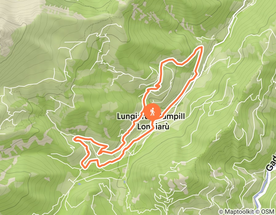 Karte der Tour