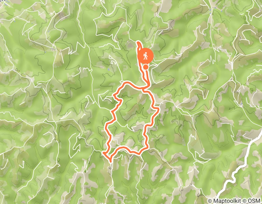 Karte der Tour