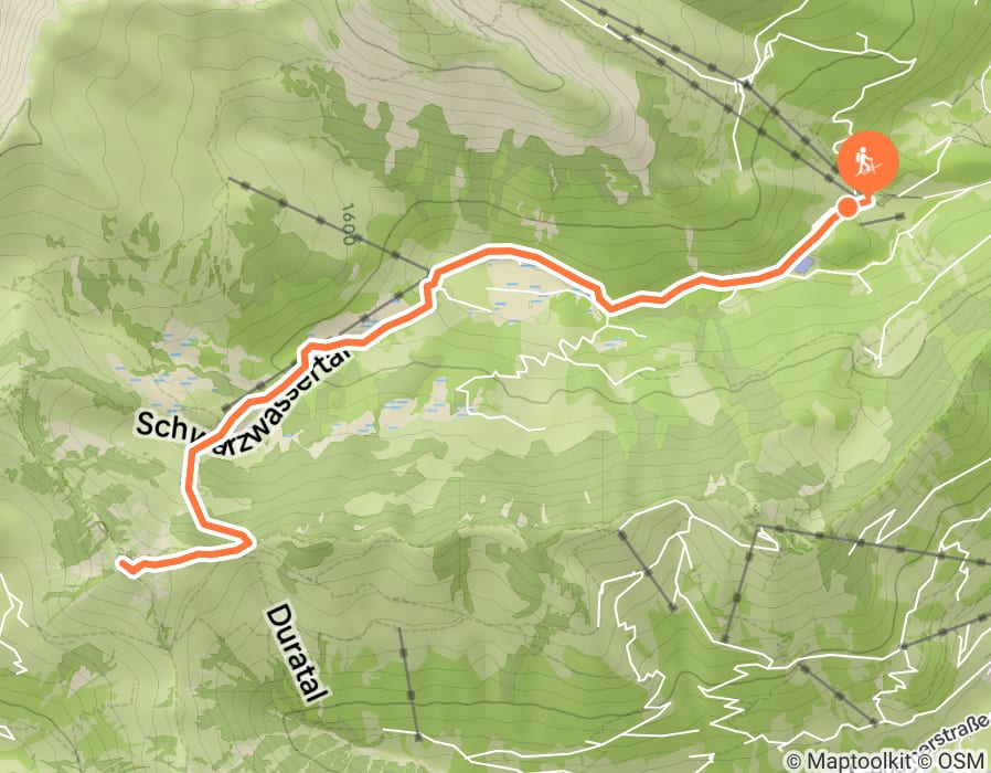 Karte der Tour