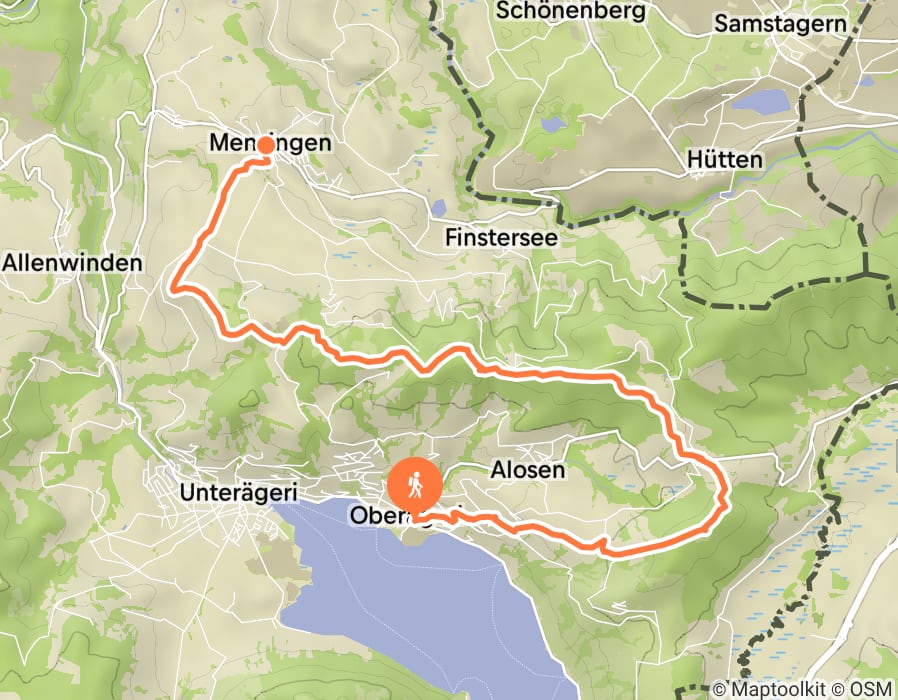 Karte der Tour