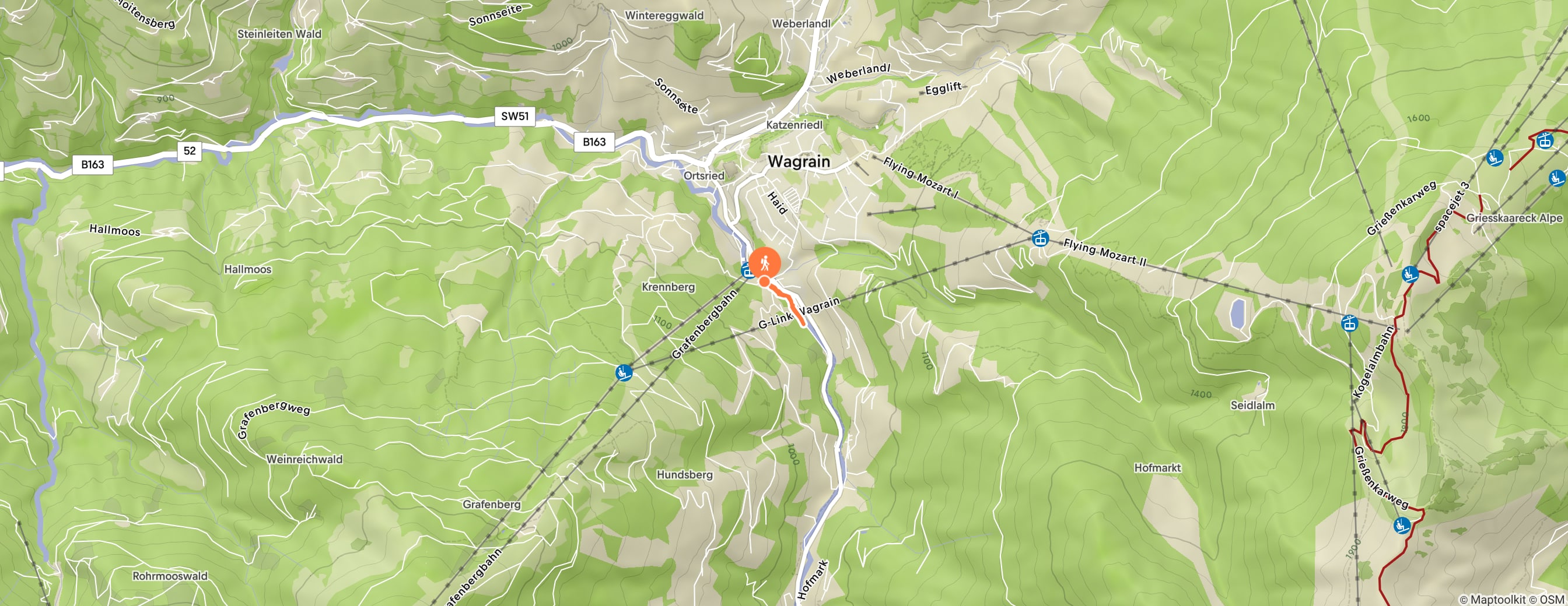 Wandern: Wohlfühlweg „Beim Grafenberg in Wagrain“ - 0:30 h - 1 km ...