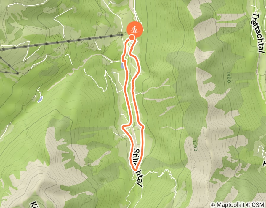 Karte der Tour