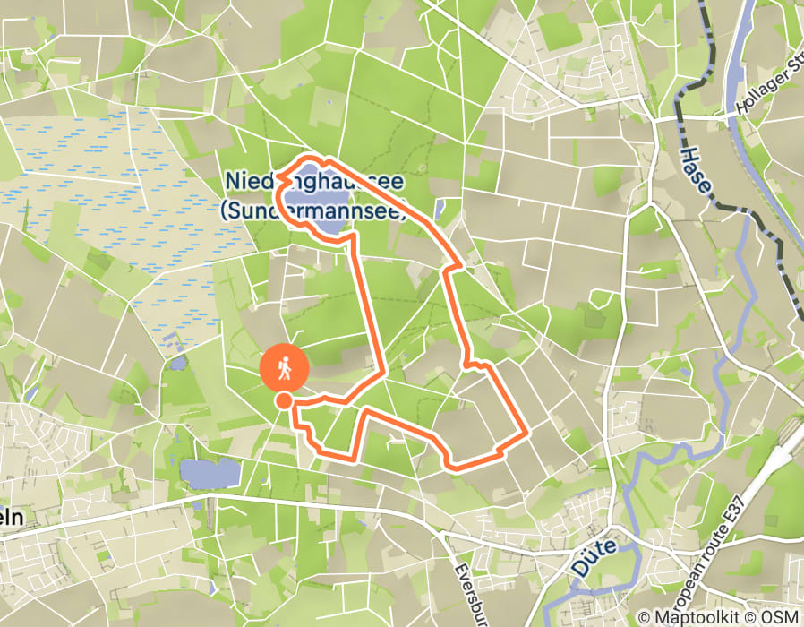 Karte der Tour