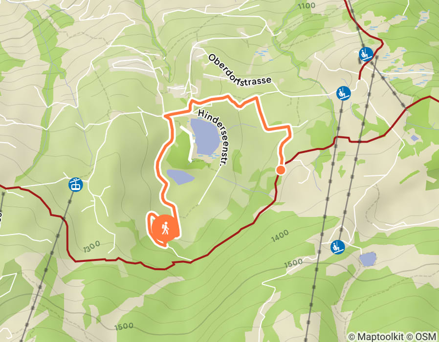 Karte der Tour