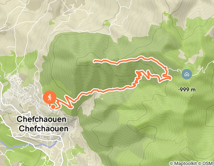 Karte der Tour