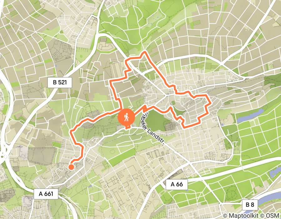 Karte der Tour