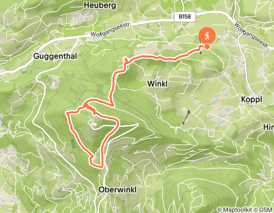 Karte der Tour