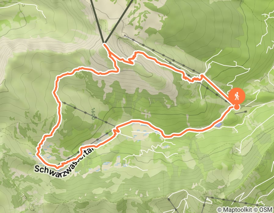 Karte der Tour