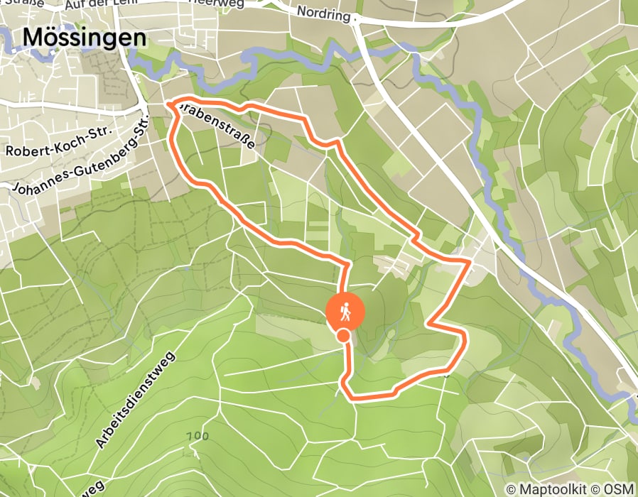 Karte der Tour