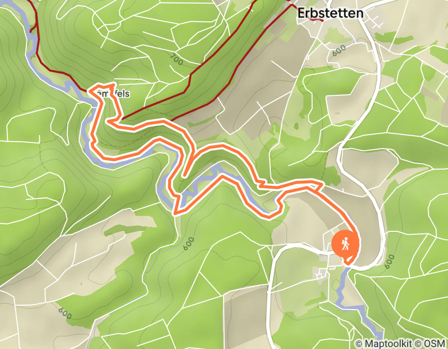 Karte der Tour