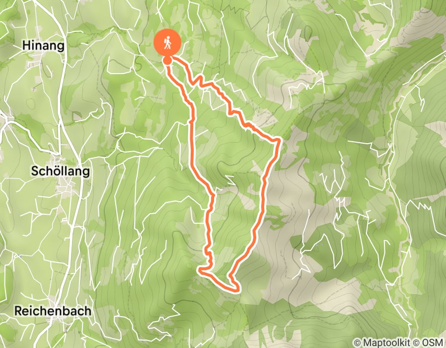 Karte der Tour