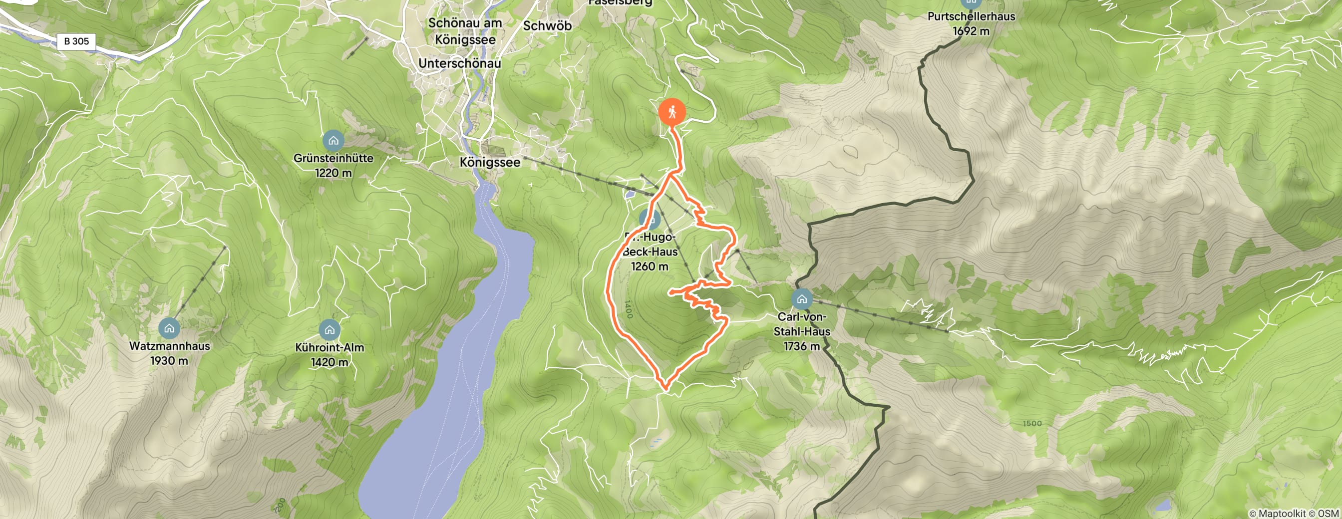 Wandern: Jenner-Umrundung - 5:15 h - 12 km - Bergwelten