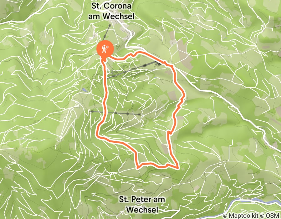 Karte der Tour