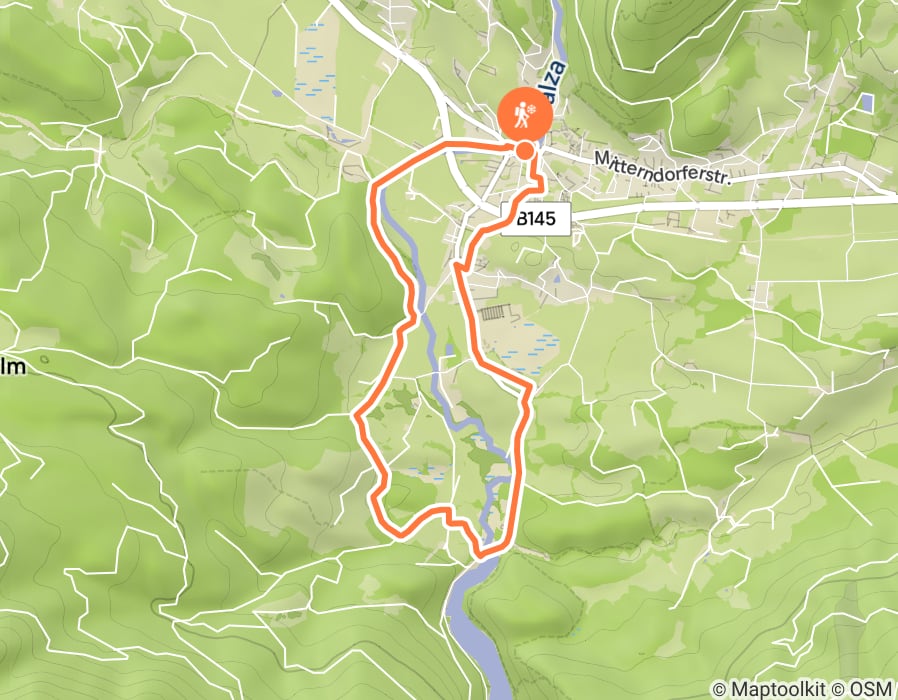 Karte der Tour