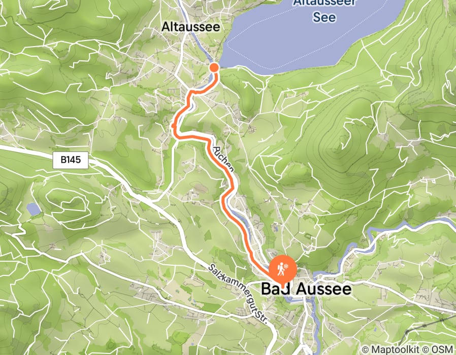 Karte der Tour