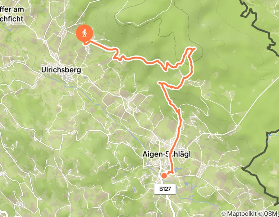 Karte der Tour