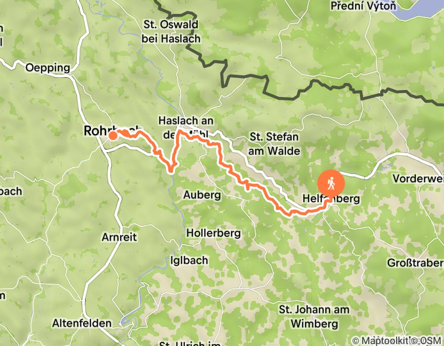 Karte der Tour