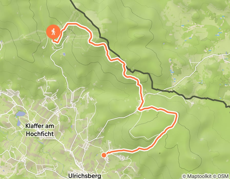 Karte der Tour