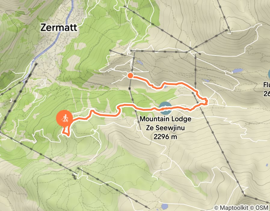 Karte der Tour