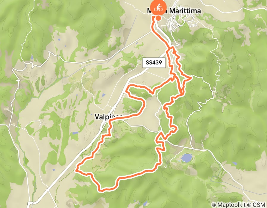 Karte der Tour