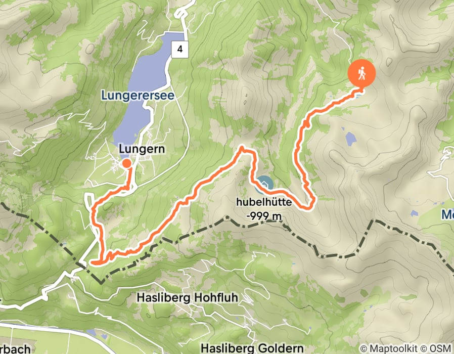 Karte der Tour