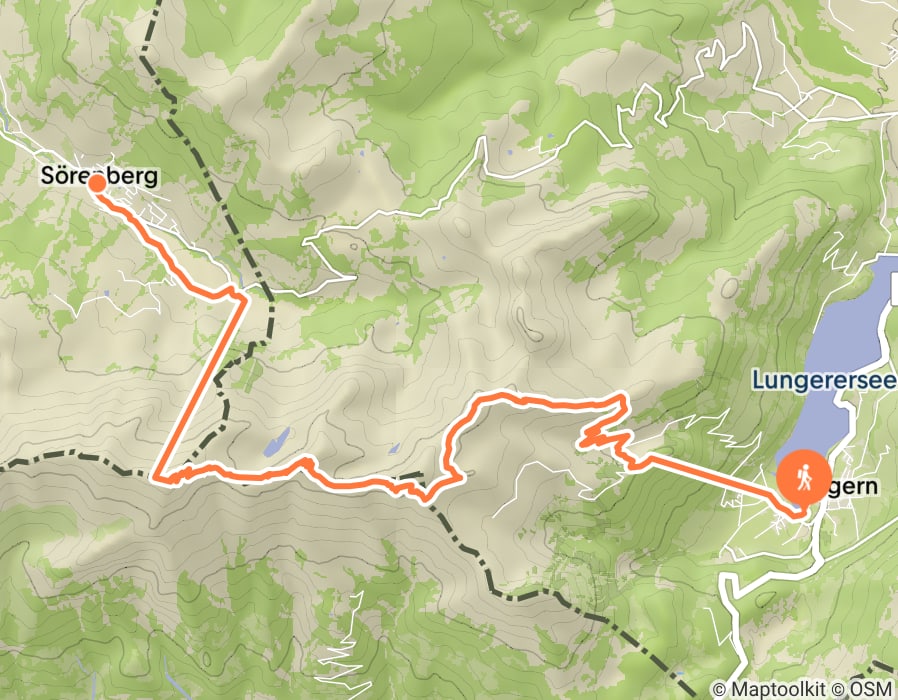 Karte der Tour