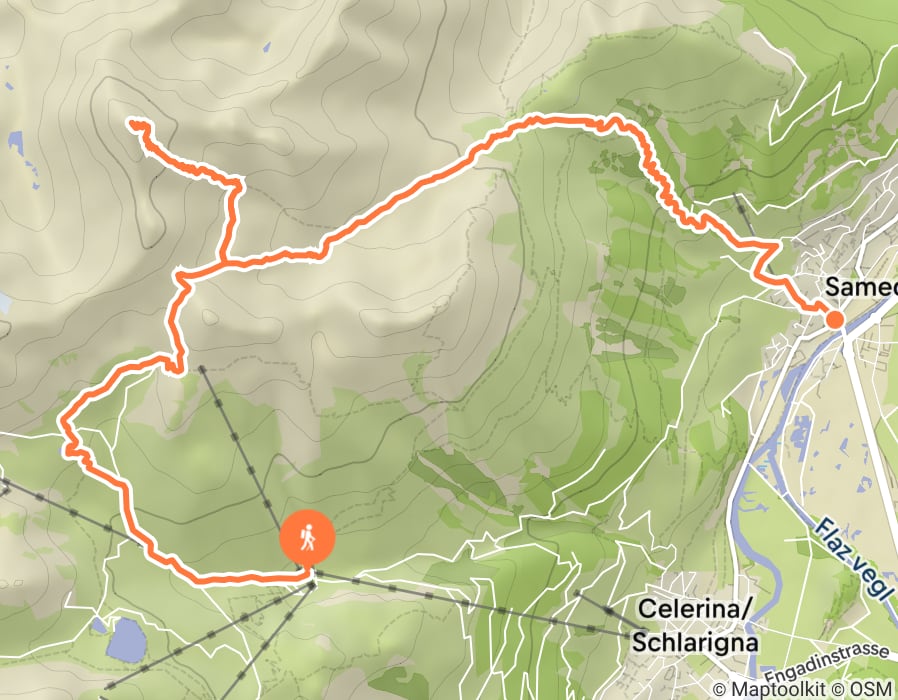 Karte der Tour