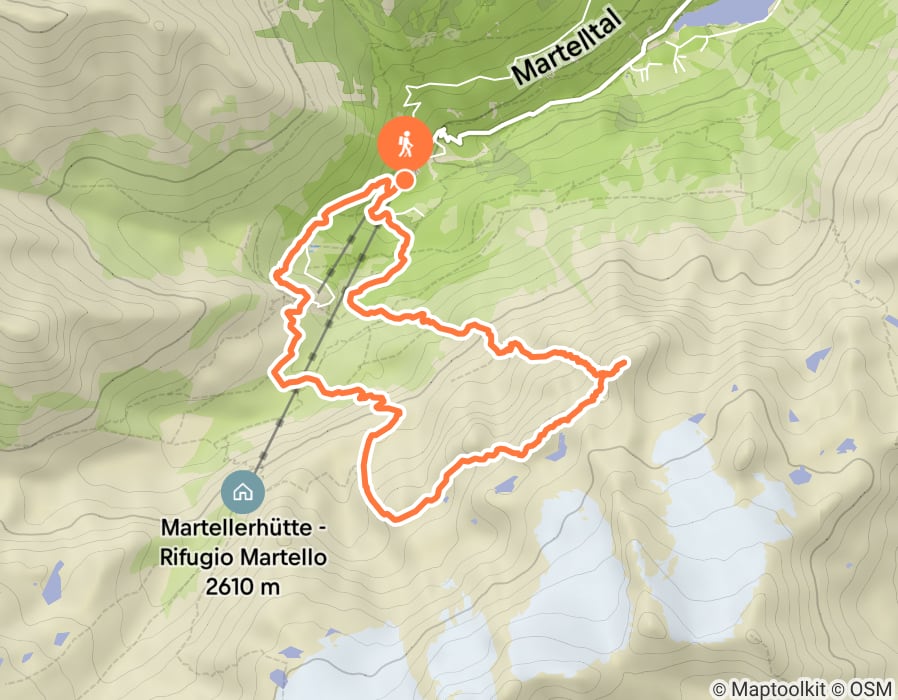 Karte der Tour