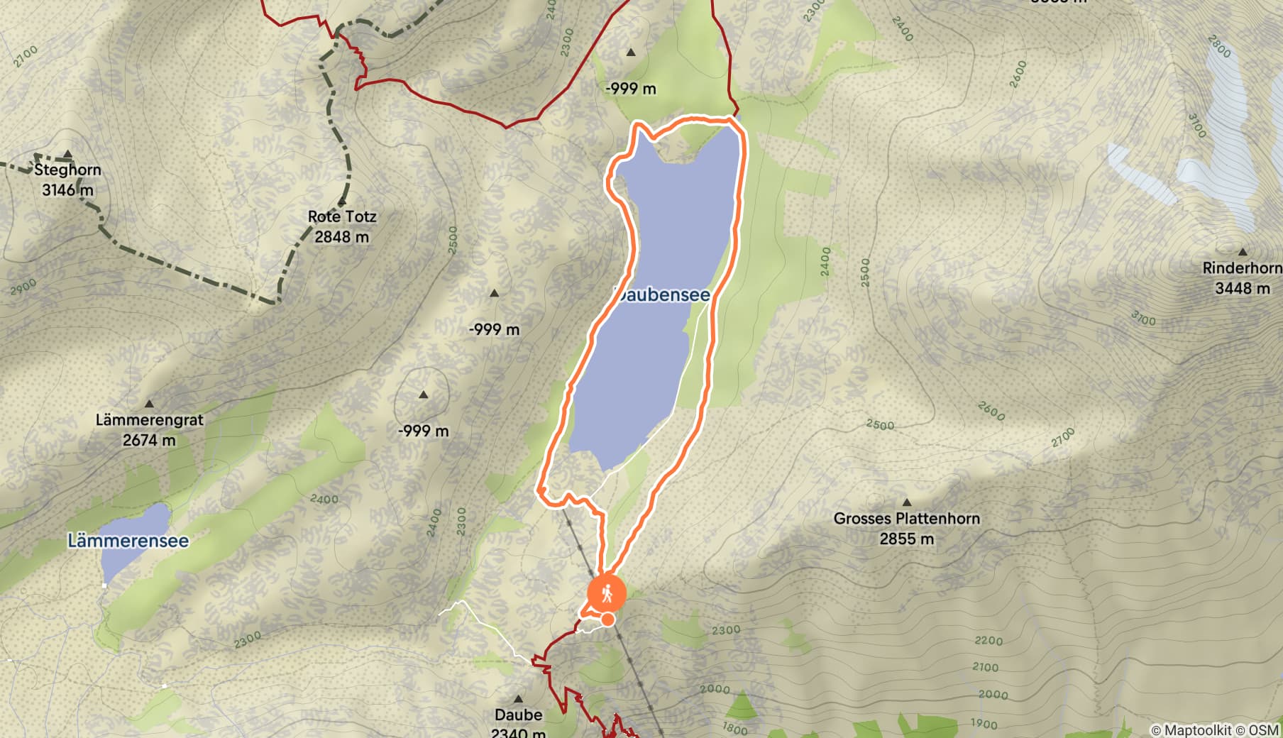 Daubensee Loop Wandern: Daubensee Wanderung - 2:00 h - 6 km - Bergwelten