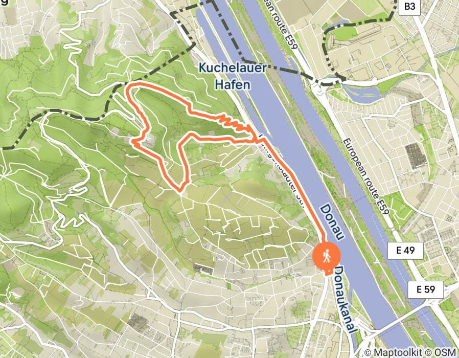 Karte der Tour