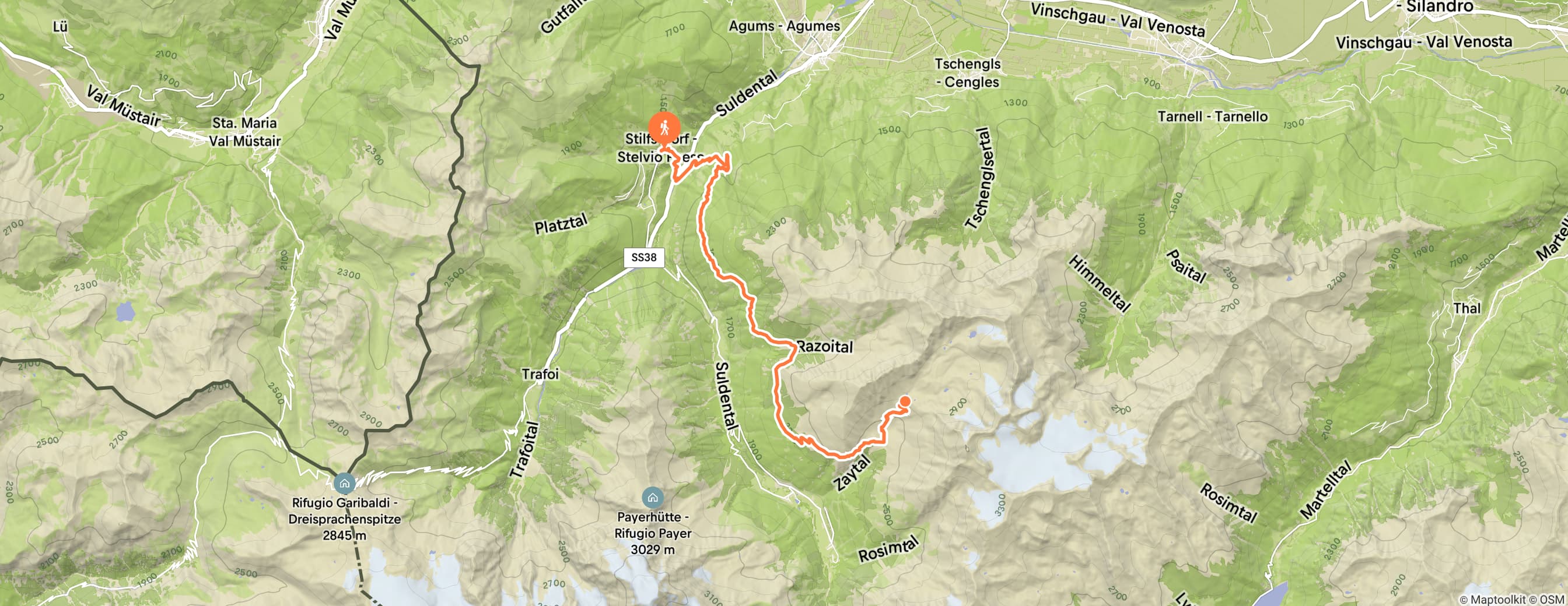 Peter Righi Berg- und Hochtouren: Ortler Höhenweg - Etappe 2: Von Stilfs zur ...
