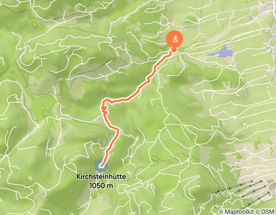 Karte der Tour
