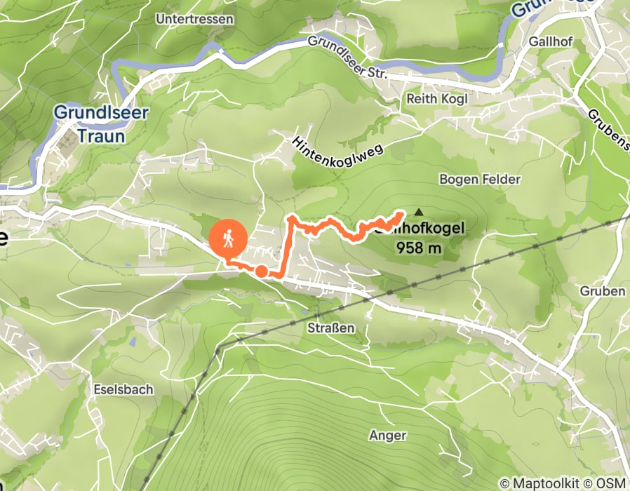 Karte der Tour