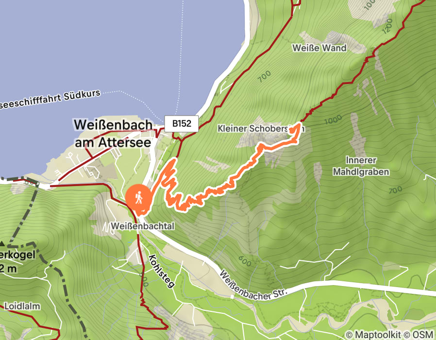Karte der Tour