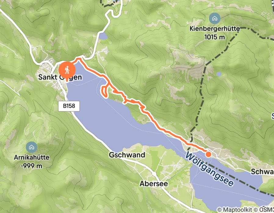 Karte der Tour