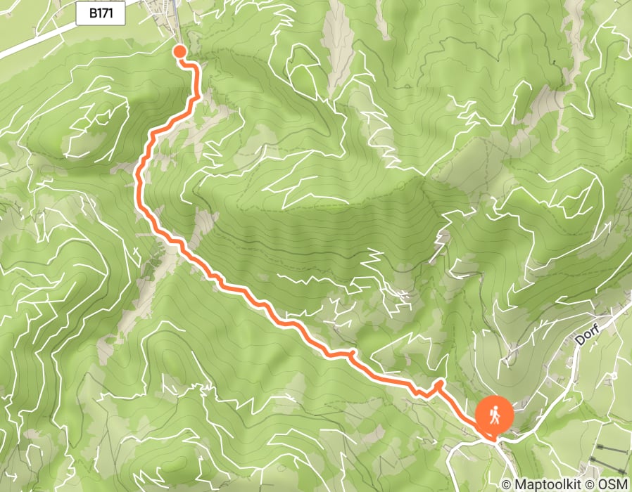 Karte der Tour