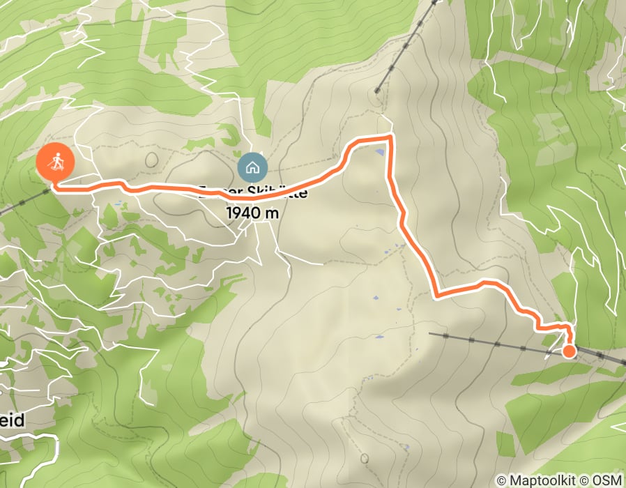Karte der Tour