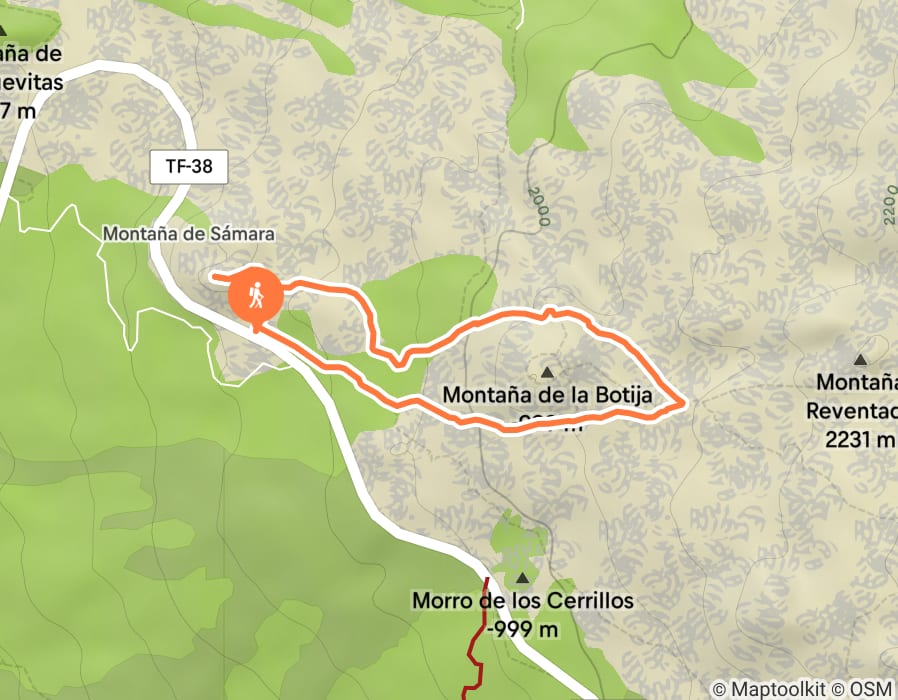 Karte der Tour