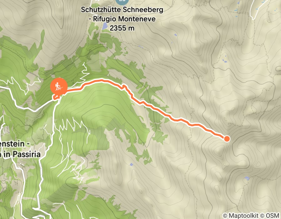 Karte der Tour