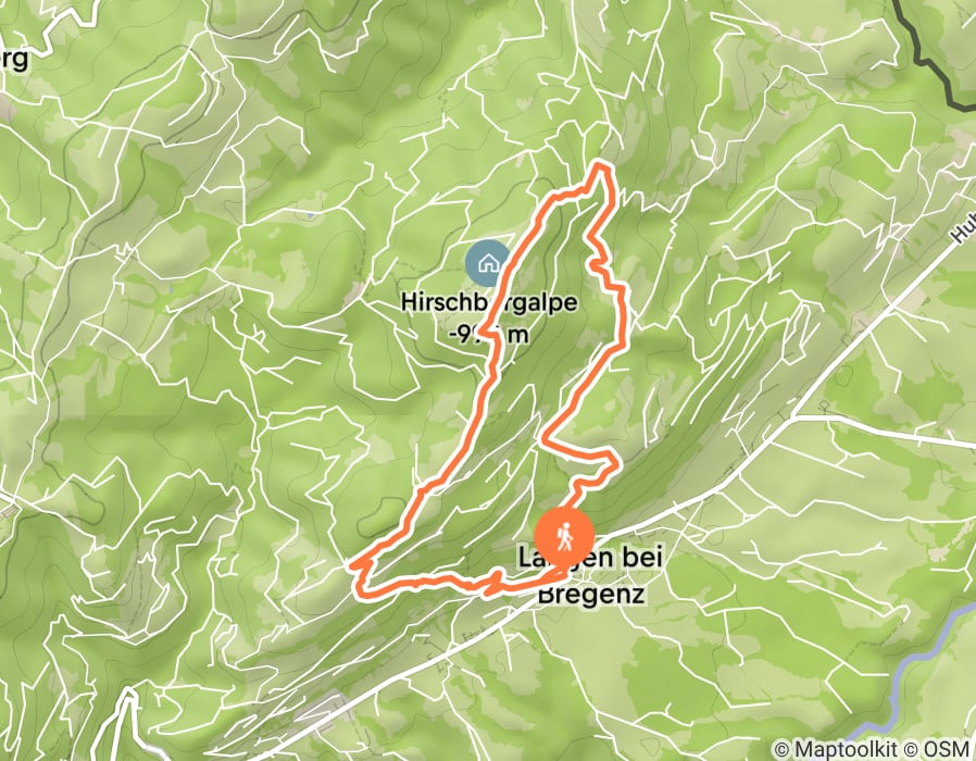 Karte der Tour