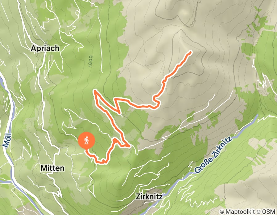 Karte der Tour
