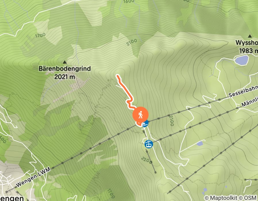 Karte der Tour