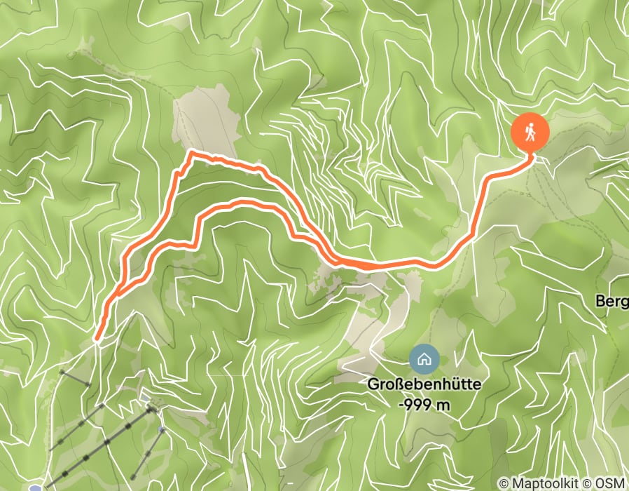 Karte der Tour